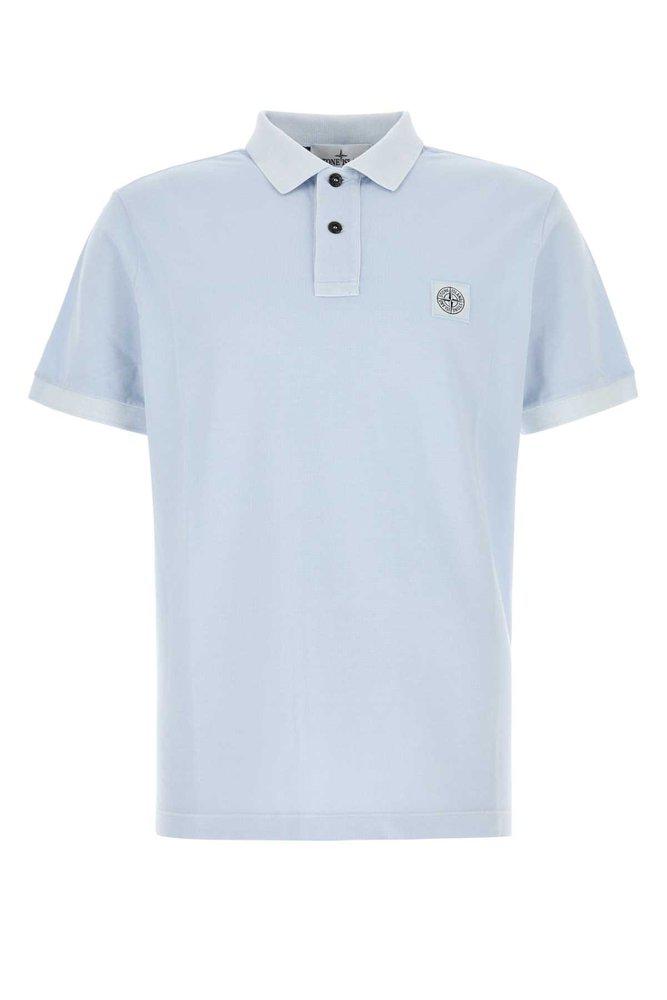 Stone Island Stone Island Logo Patch Short-Sleeved Polo Shirt