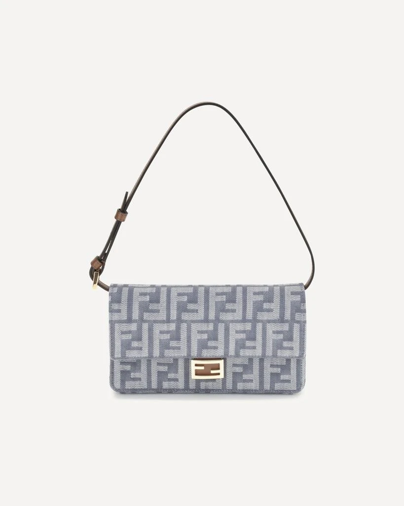 Fendi FF denim Clutch Bag 3