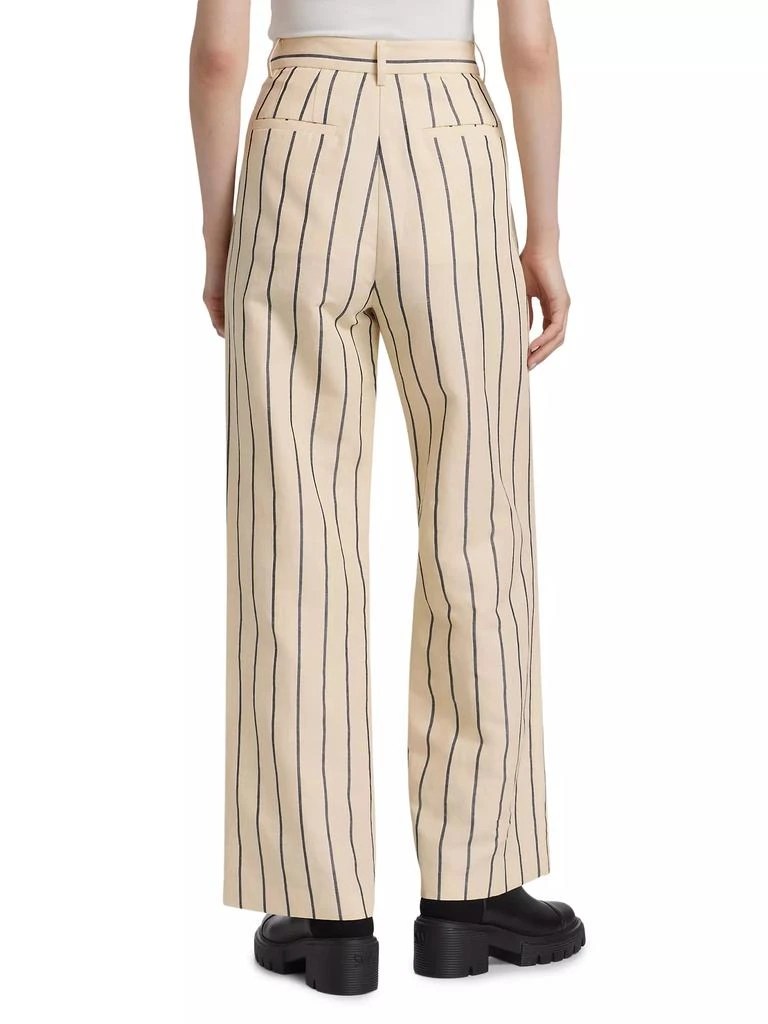 Jenni Kayne Jones Striped Straight-Leg Trousers 5