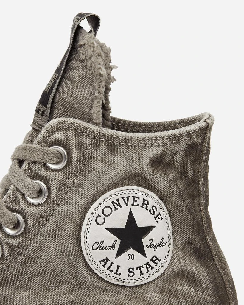 Converse DRKSHDW DBL DRKSTR OVERDYE Chuck 70 Hi Sneakers Concrete 7