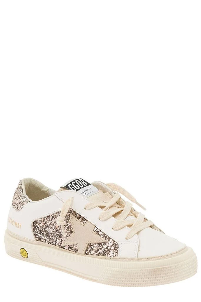 Golden Goose Golden Goose Kids N May Star Glittered Sneakers 2