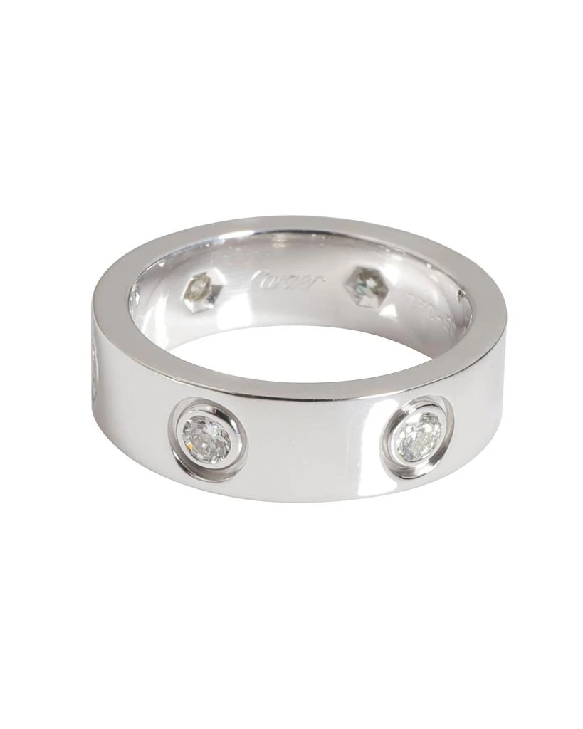 Cartier LOVE Diamond Ring in 18k White Gold 0.46 CTW 5