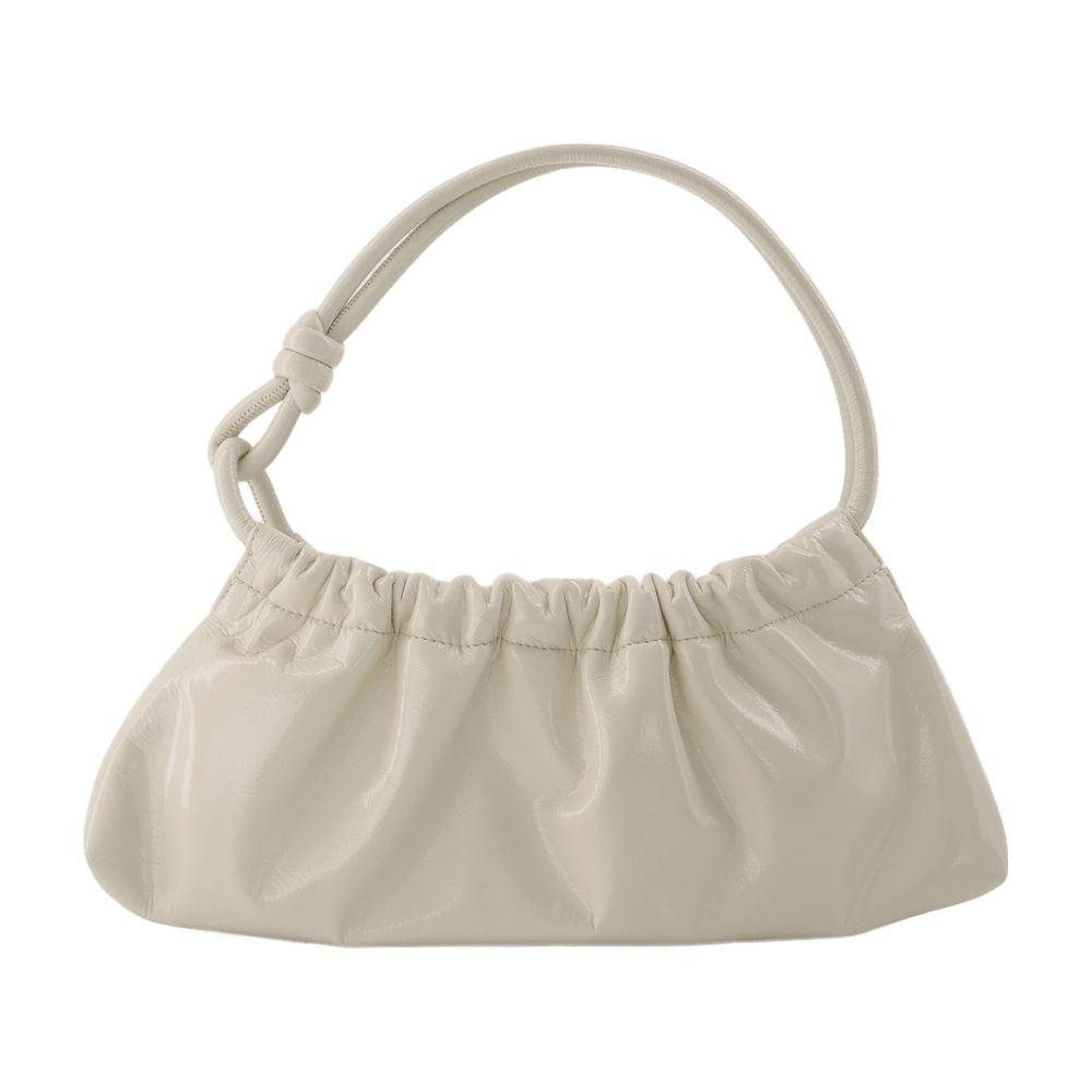 Shop Mini Anja Ruched Faux Leather Bag on Sale at