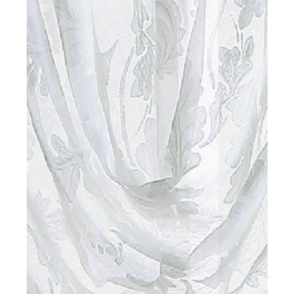 Martha Stewart Aster Acanthus Poletop Waterfall Valance, Created For Macy's 2