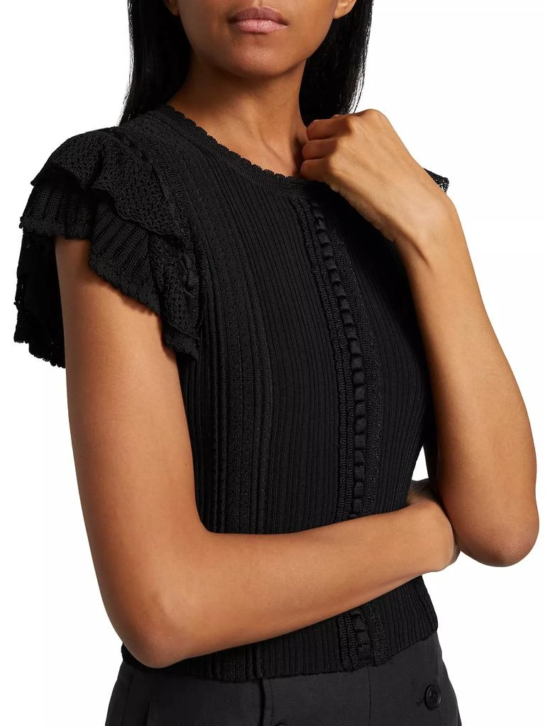 Ulla Johnson Giulia Ruffle Top 6
