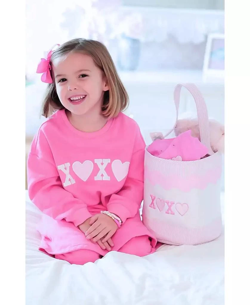 Bits 
Bows Big Girls Little/Big XO Valentine
s Day Sweatshirt 3