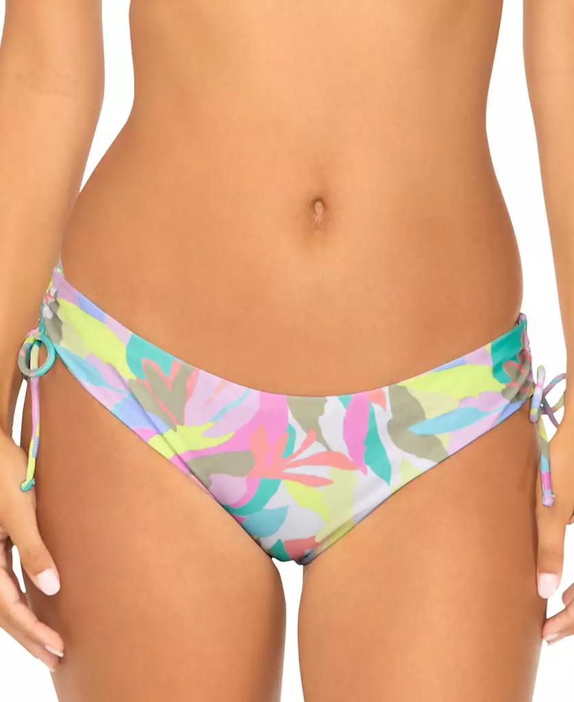 RAISINS Juniors' Ruched Luna Bikini Bottoms