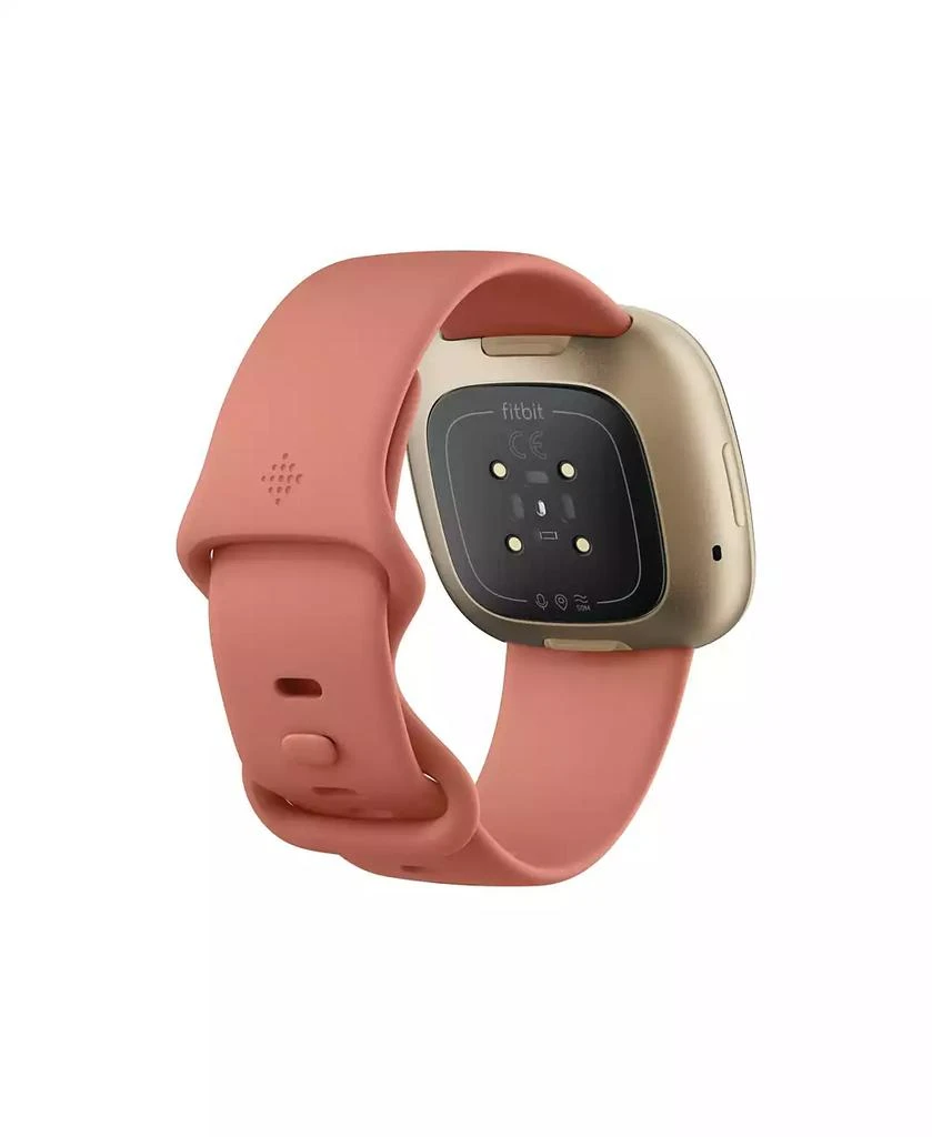 Fitbit Versa 3 Pink Clay Strap Smart Watch 39mm 3