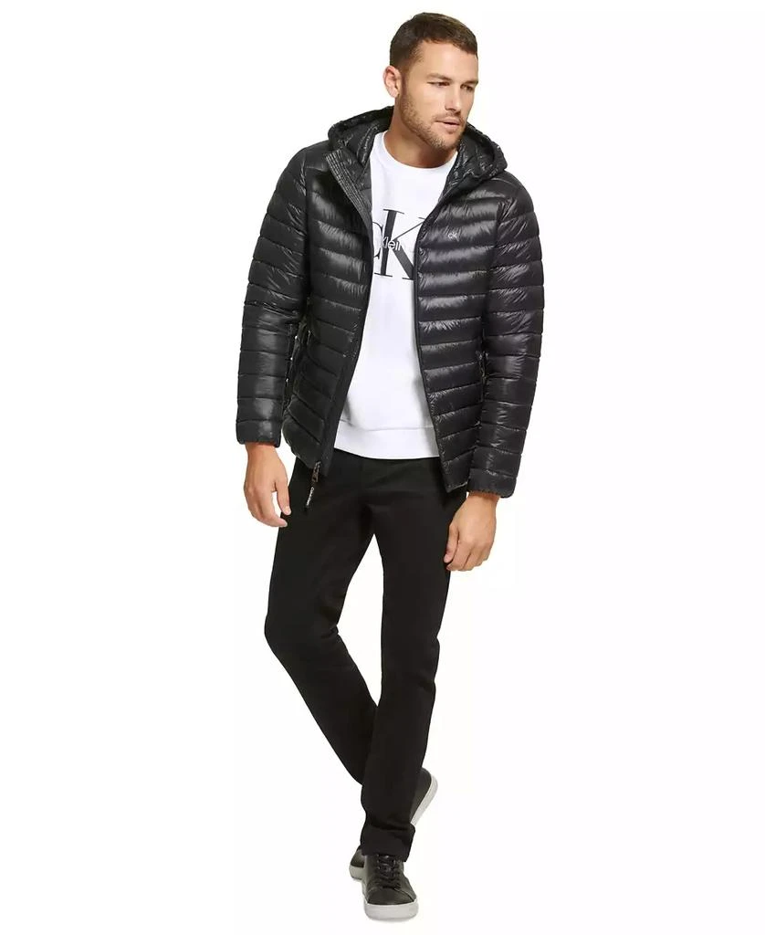 Calvin Klein Men's Hooded & Quilted Packable Jacket 5