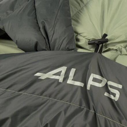ALPS Mountaineering Dogwood + Sleeping Bag: 40F Synthetic 5