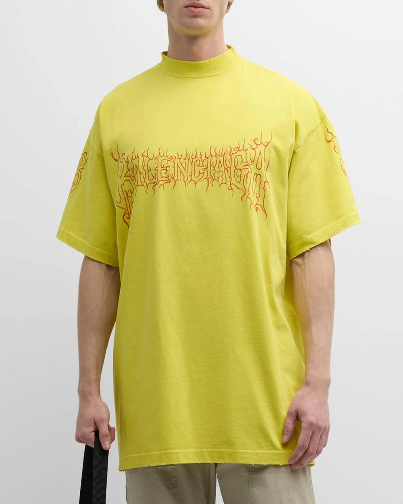Balenciaga Men's Darkwave Oversized T-Shirt 3