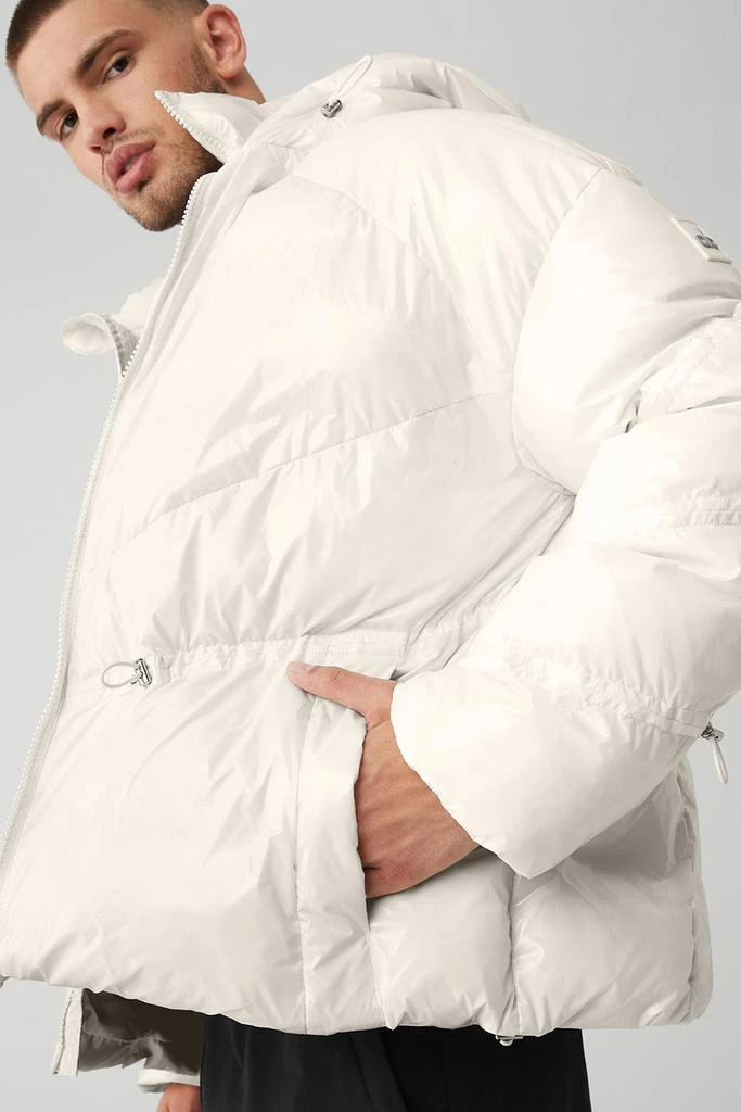 Alo Stunner Puffer Jacket - Ivory 4