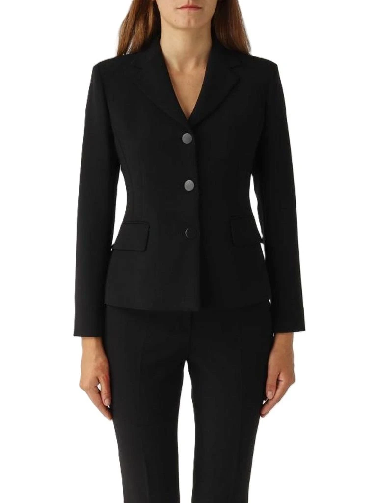 Max Mara Classic Tailored Blazer With Notched Lapel