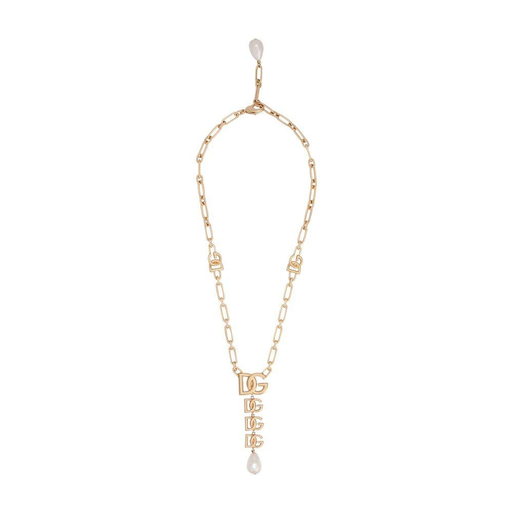 Dolce & Gabbana Necklace with pearl embellishment 9
