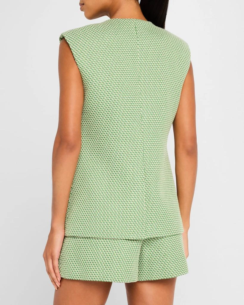 VERONICA BEARD Tamara Tailored Vest 4