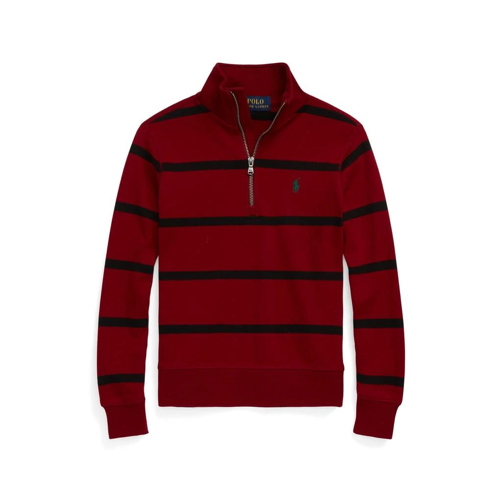 Polo Ralph Lauren Kids Striped Cotton Interlock Pullover (Toddler/Little Kids) 1