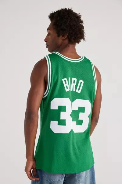 Mitchell Ness Larry Bird 1985 Boston Celtics Jersey Tank Top