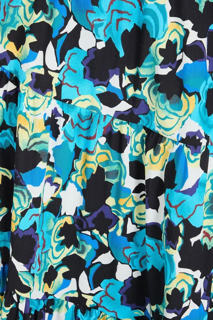 Diane von Furstenberg Venice printed cotton-blend poplin midi skirt 4