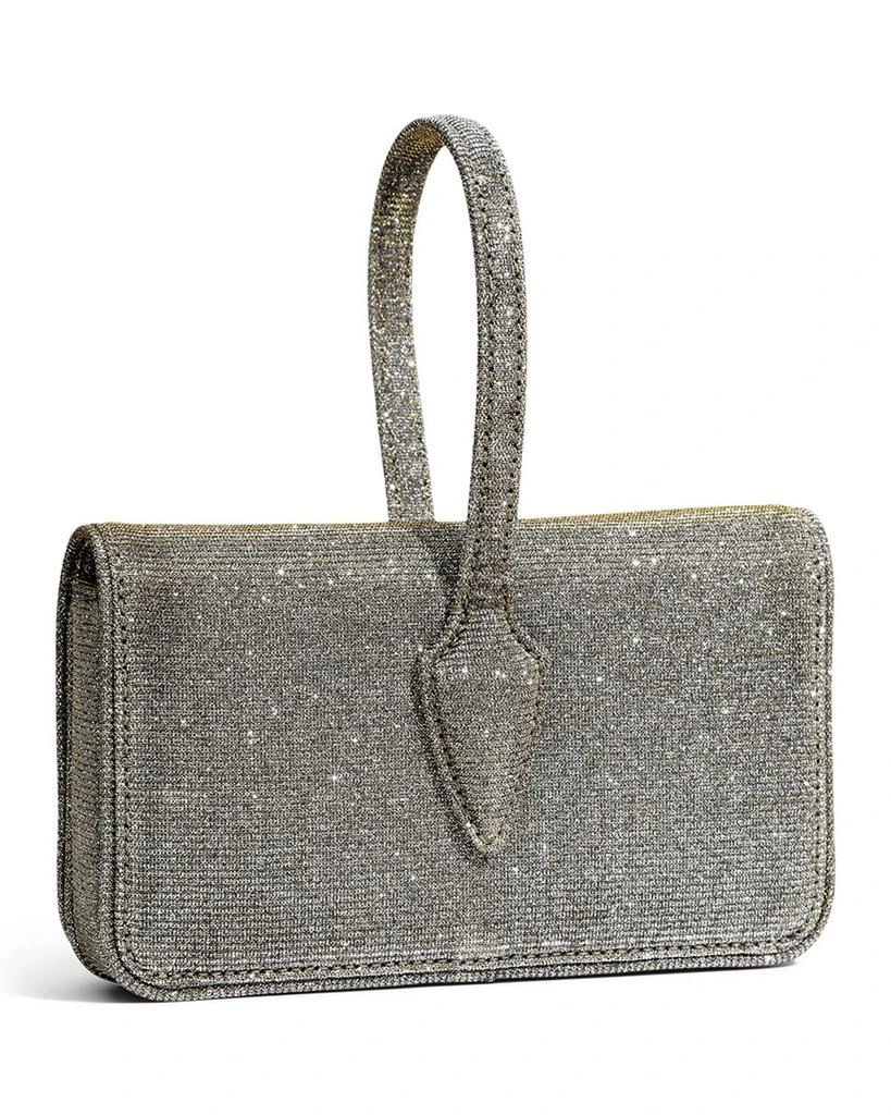 Alexis Bittar Lace Up Glitter Wristlet 6