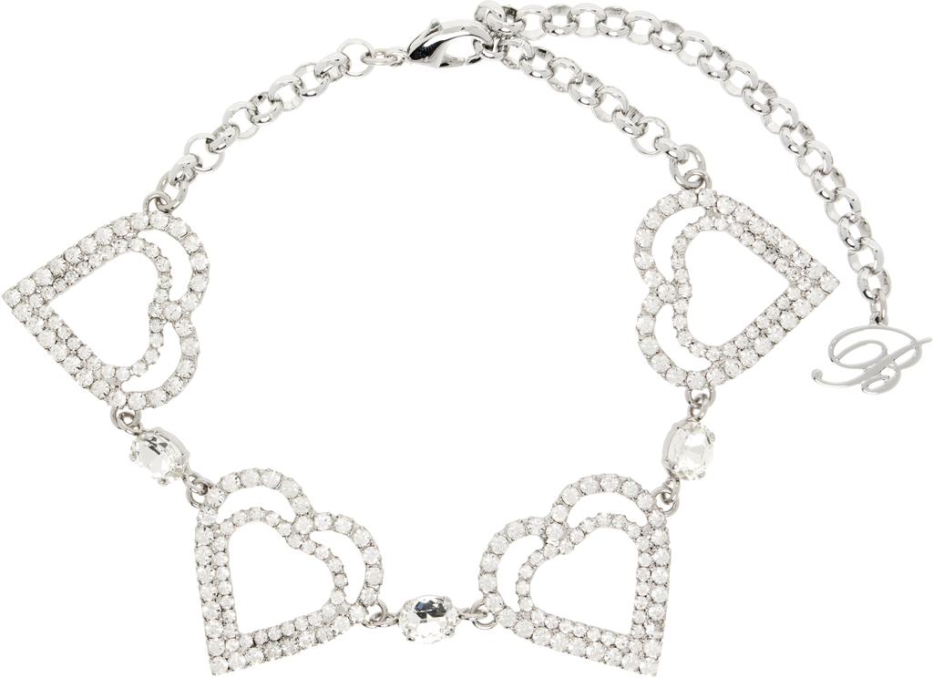 Justine Clenquet Silver Lucy Necklace - Necklaces - BeyondStyle