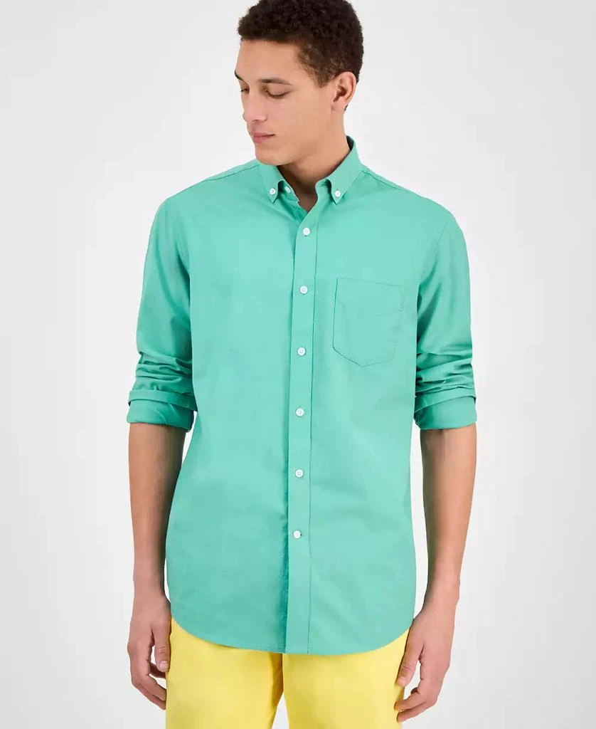 Club Room Men's Solid Oxford Shirt, Exclusively at Macy's 1