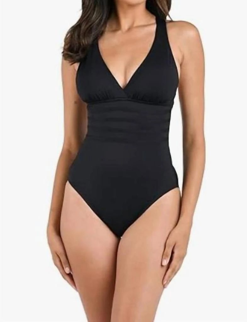 La Blanca La Blanca - Island Goddess Multistrap Cross Back One Piece Swimsuit 3