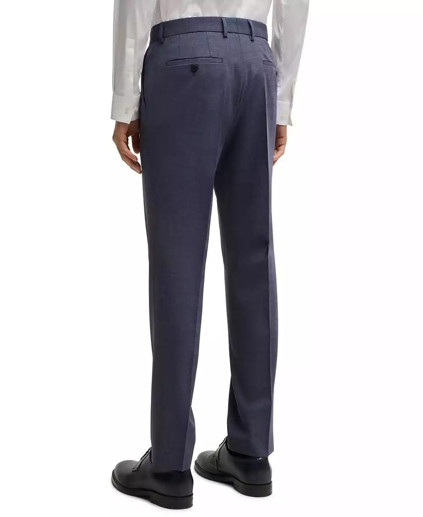 Hugo Boss Men's Micro-Patterned Performance-Stretch Slim-Fit Suit