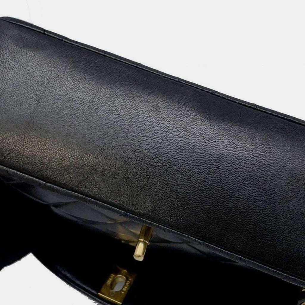 Chanel Chanel Black Lambskin Leather  22  Diana Chain Shoulder Bag 7