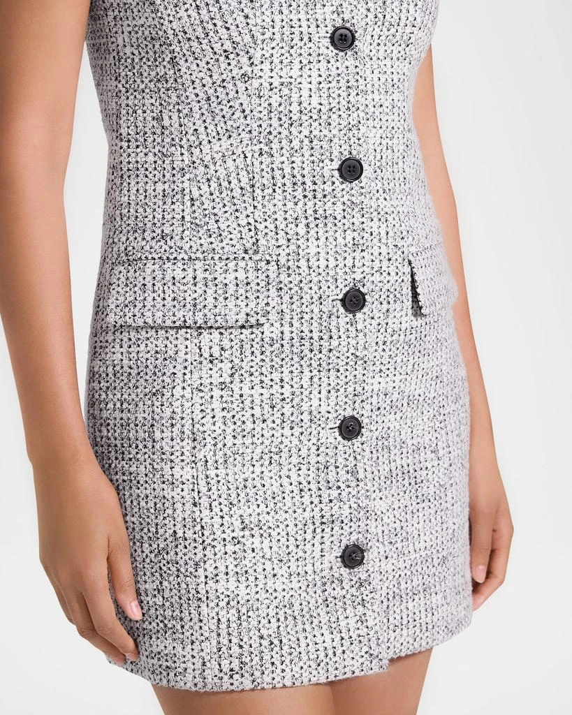 Theory Tweed Sleeveless Blazer Dress 5