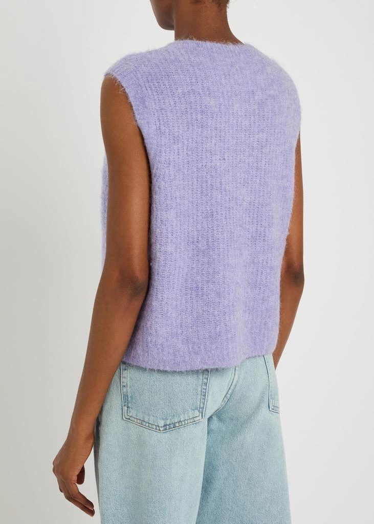 American Vintage East ribbed brushed-knit vest 3