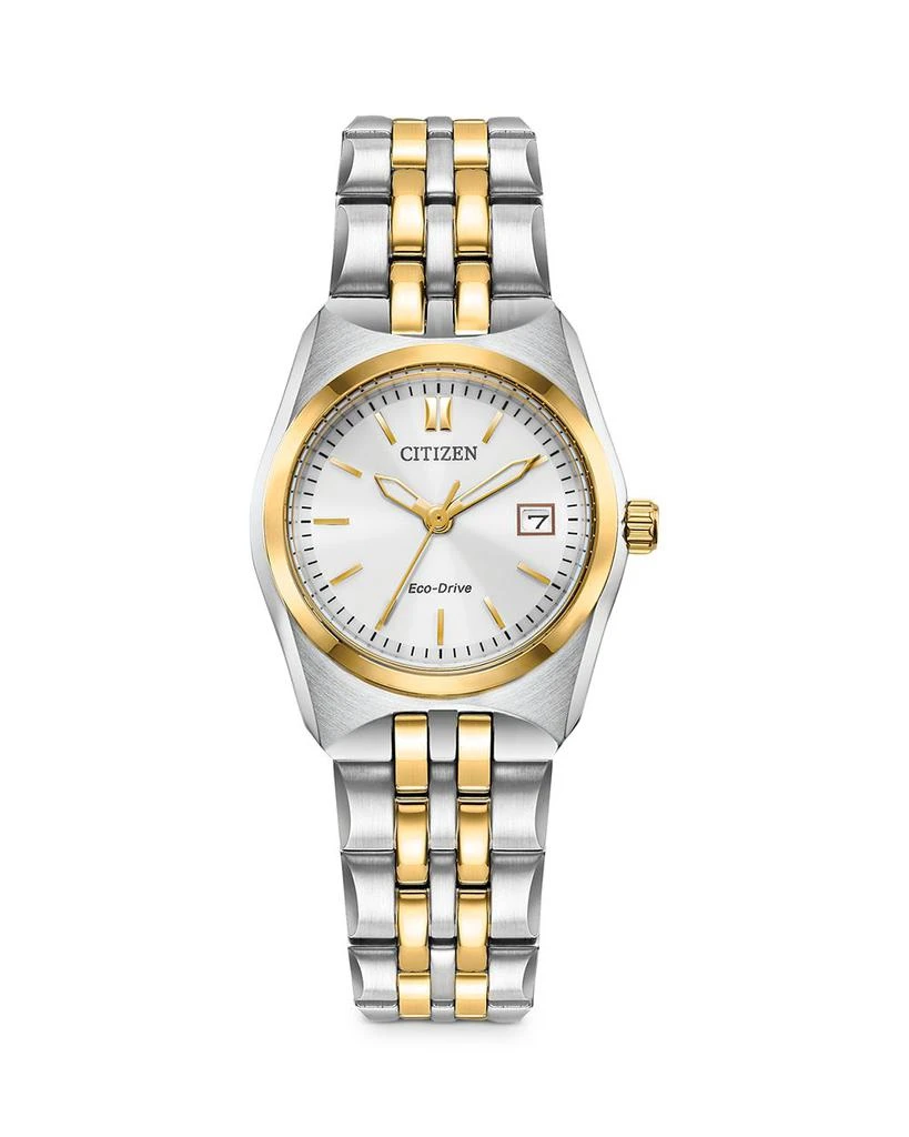 Citizen Eco-Drive Corso Women's Stainless Steel Watch, 28mm 1