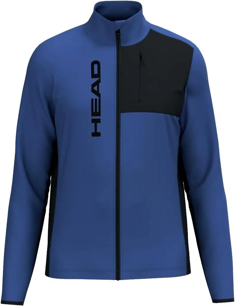 HEAD HEAD Men’s Martin Full Zip Midlayer – Power Stretch®, Quick-Dry Performance, Regular Fit