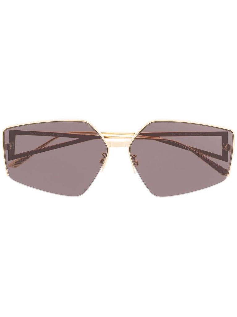 Bottega Veneta square-frame sunglasses - women