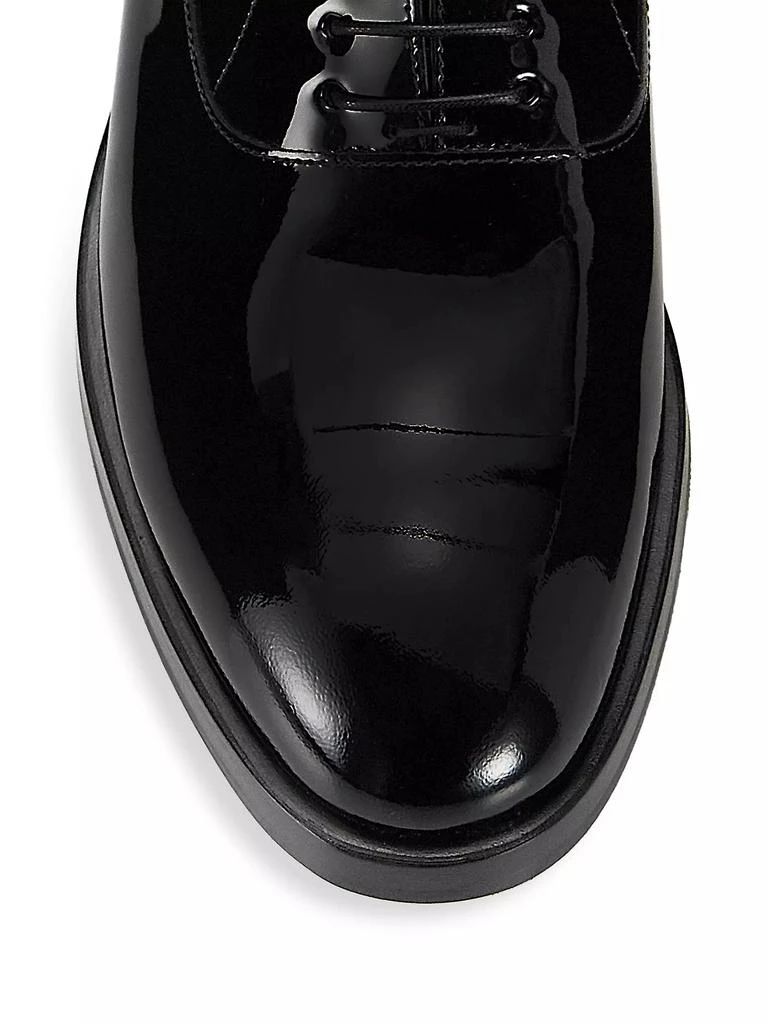 Brunello Cucinelli Patent Leather Tuxedo Shoes 4