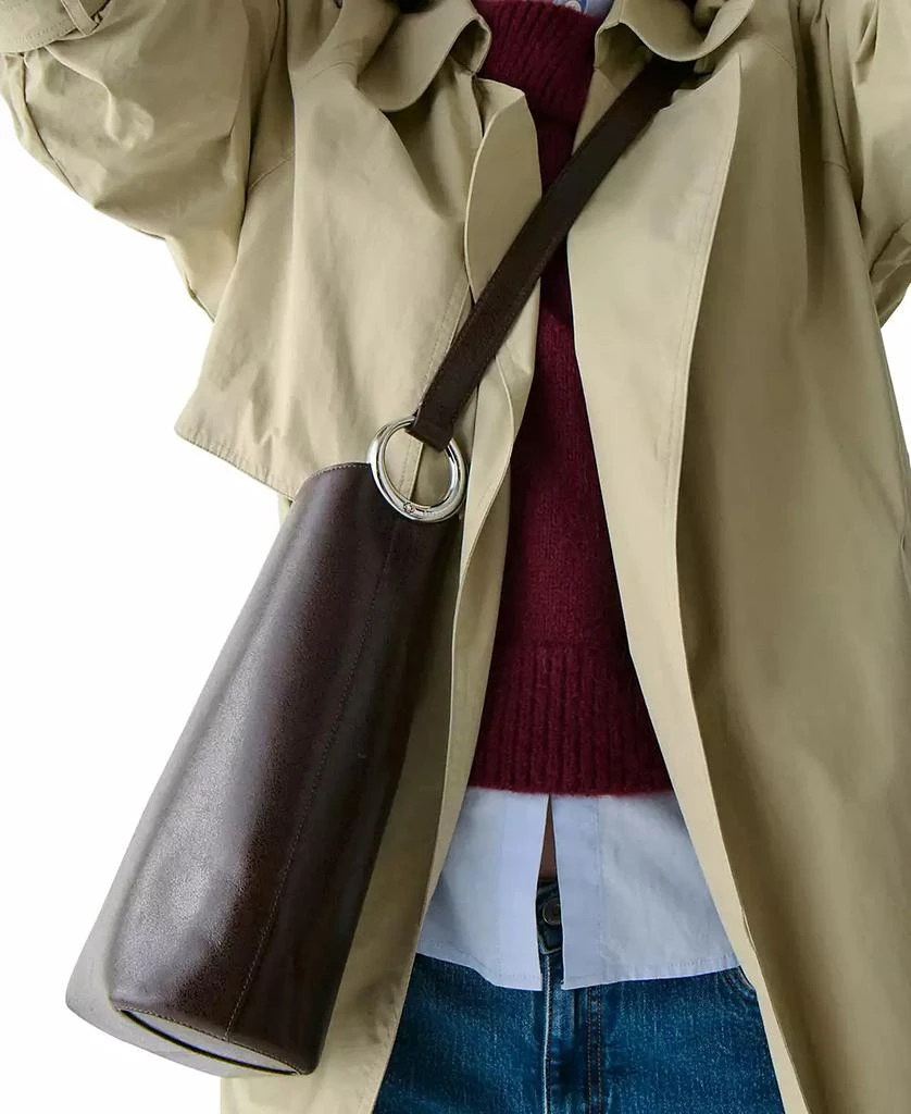 Kate Spade Halo Medium Smooth Leather Bucket Bag 3