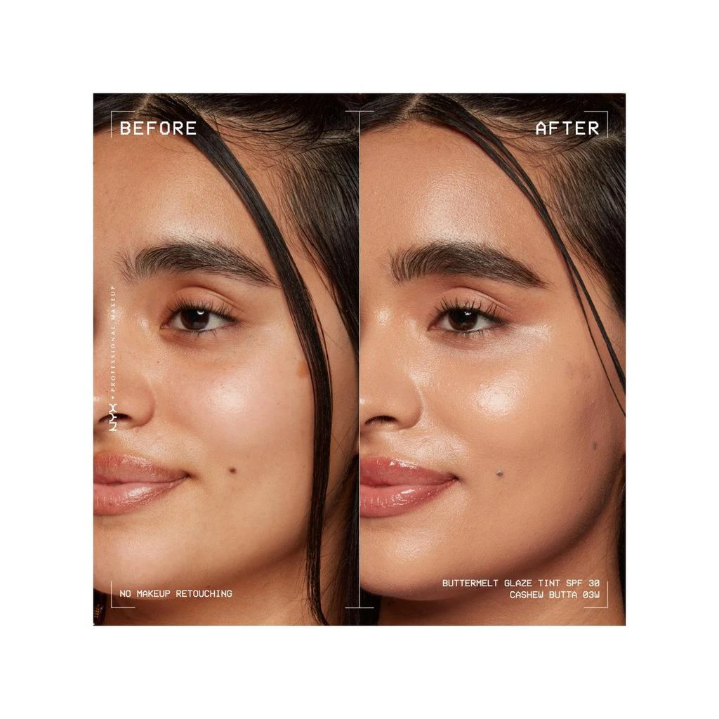 Octopus x Nyx Buttermelt Glaze Tint, Fond De Teint Spf30 Jusqu'À 12H De Tenue, Vanilla Bean Butta 16