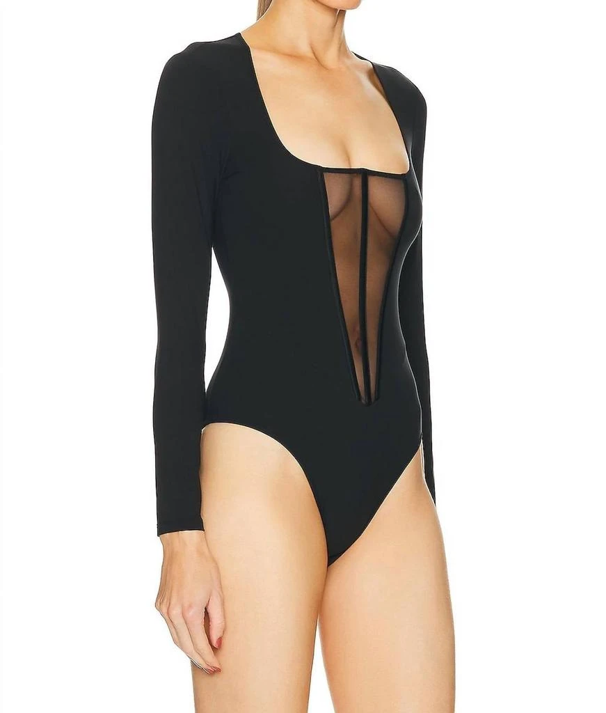 Fleur du Mal Fleur Du Mal - Long Sleeve Jersey Bodysuit 2