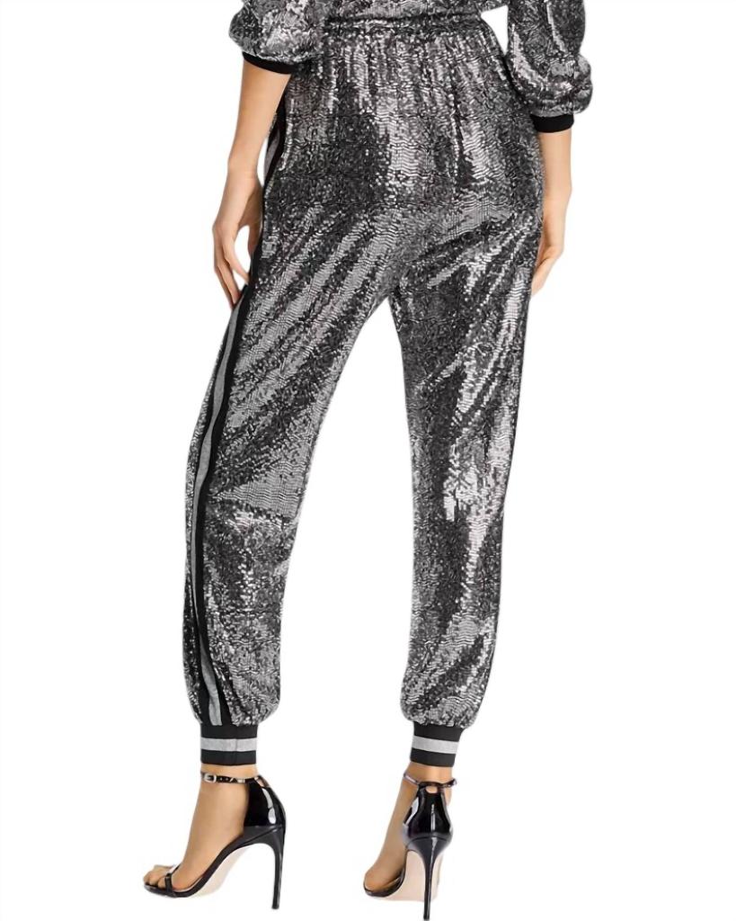 Pam & Gela Mirror Ball Jogger Pants In Black
