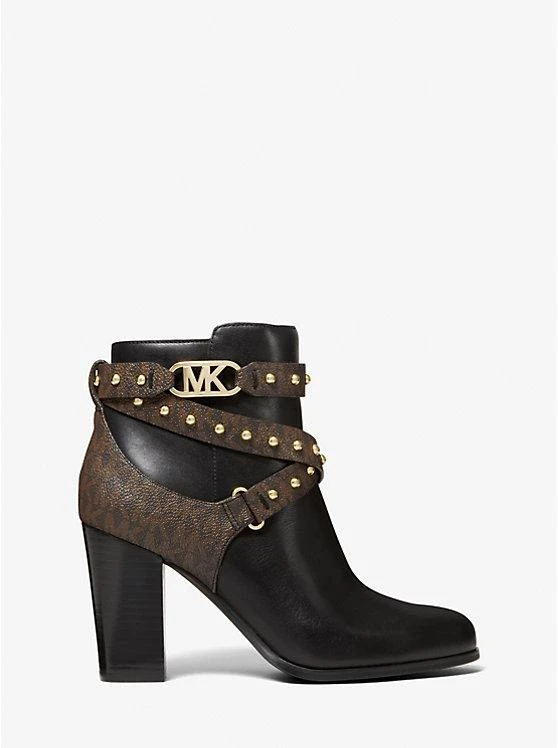 Michael Kors Kincaid Studded Logo Trim Ankle Boot 2