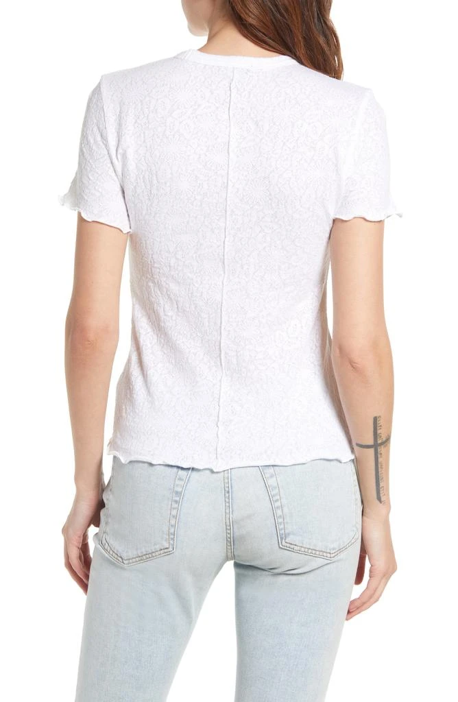 Rag & Bone Gemma Floral Jacquard T-Shirt 2