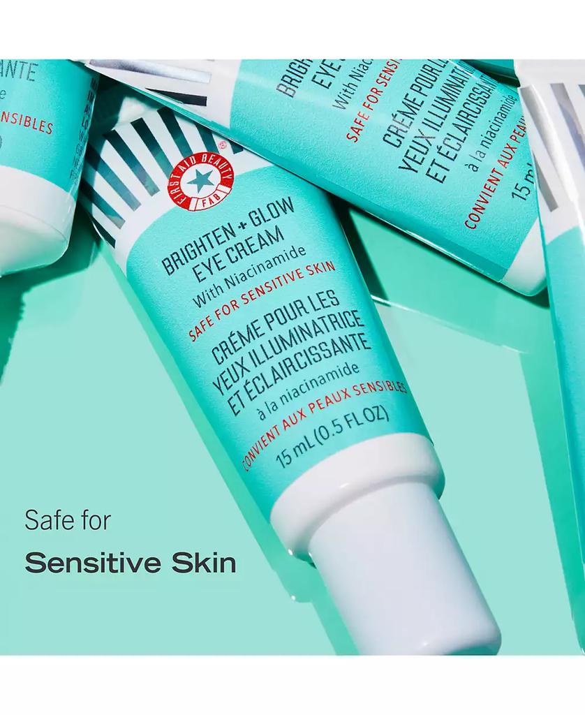 First Aid Beauty Brighten + Glow Eye Cream With Niacinamide, 0.5 oz.