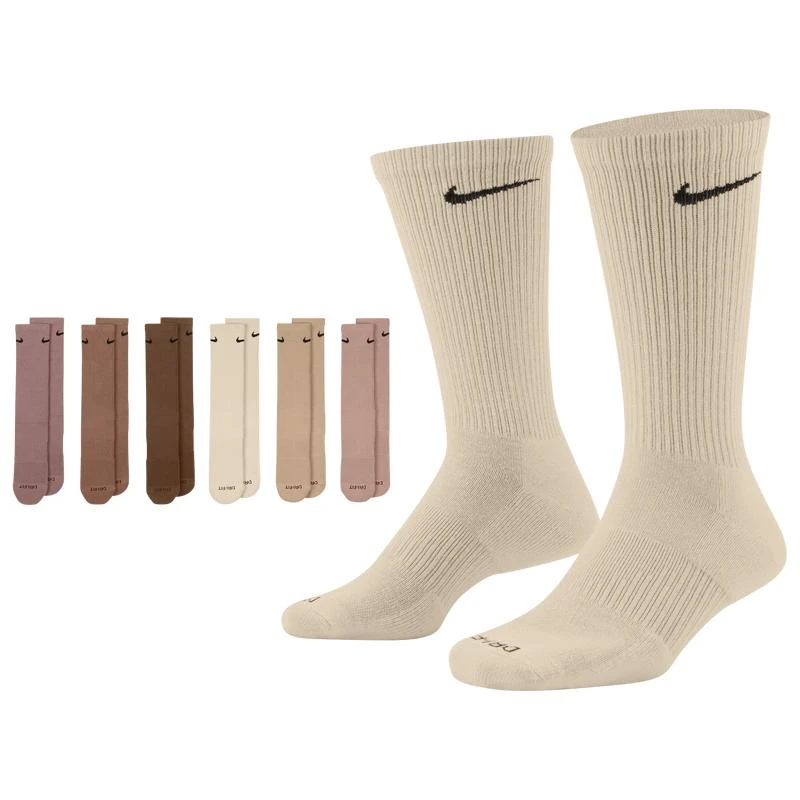 NIKE Nike 6 Pack Everyday Plus Cushioned Socks - Men's 1