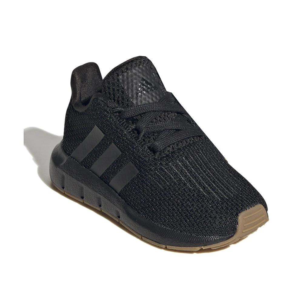 Adidas Swift Run 1.0 El Lace Up Sneakers (Infant) 2