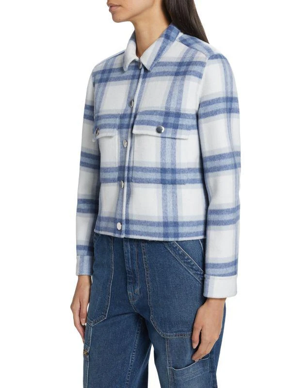 Rails Steffi Wool-Blend Plaid Jacket 3
