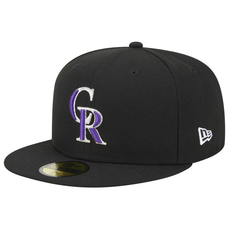 New Era New Era Rockies 5950 Evergreen Side Patch Fitted Hat - Adult 1