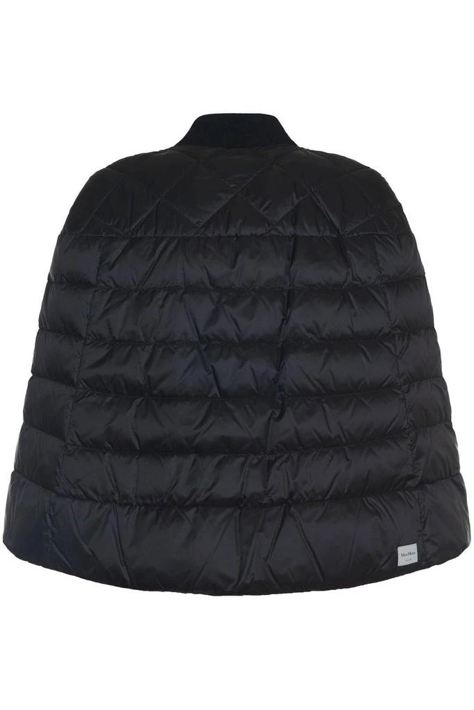 MAX MARA THE CUBE Capesoft Logo Patch Zip-up Jacket 2