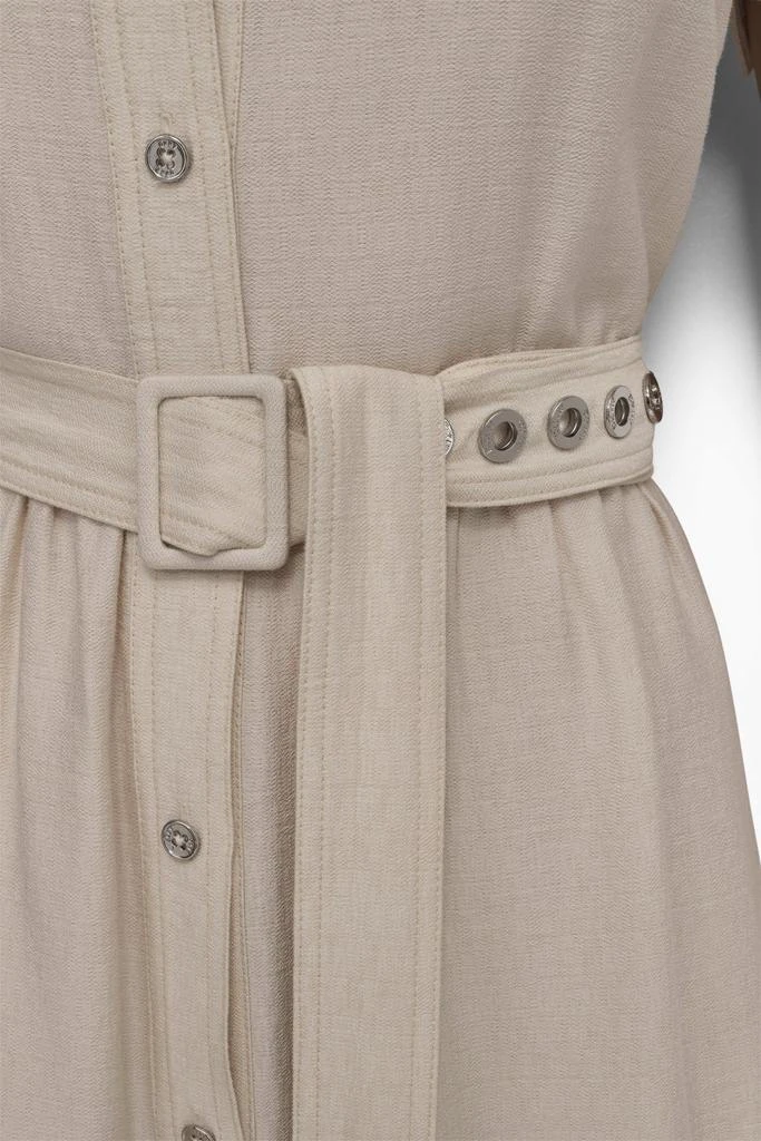 DKNY SHIRT DRESS WITH GROMET BELT 5