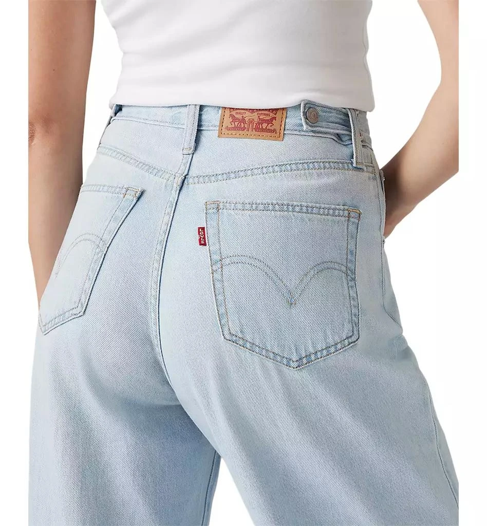 Levi's Women's Cinch-Waist Lightweight Baggy Jeans 4