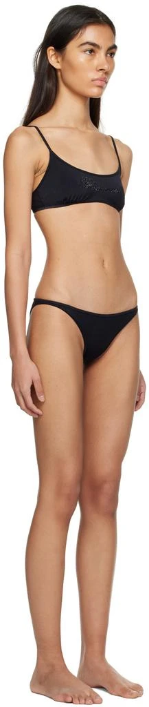BLUMARINE Black Rhinestone Bikini 2