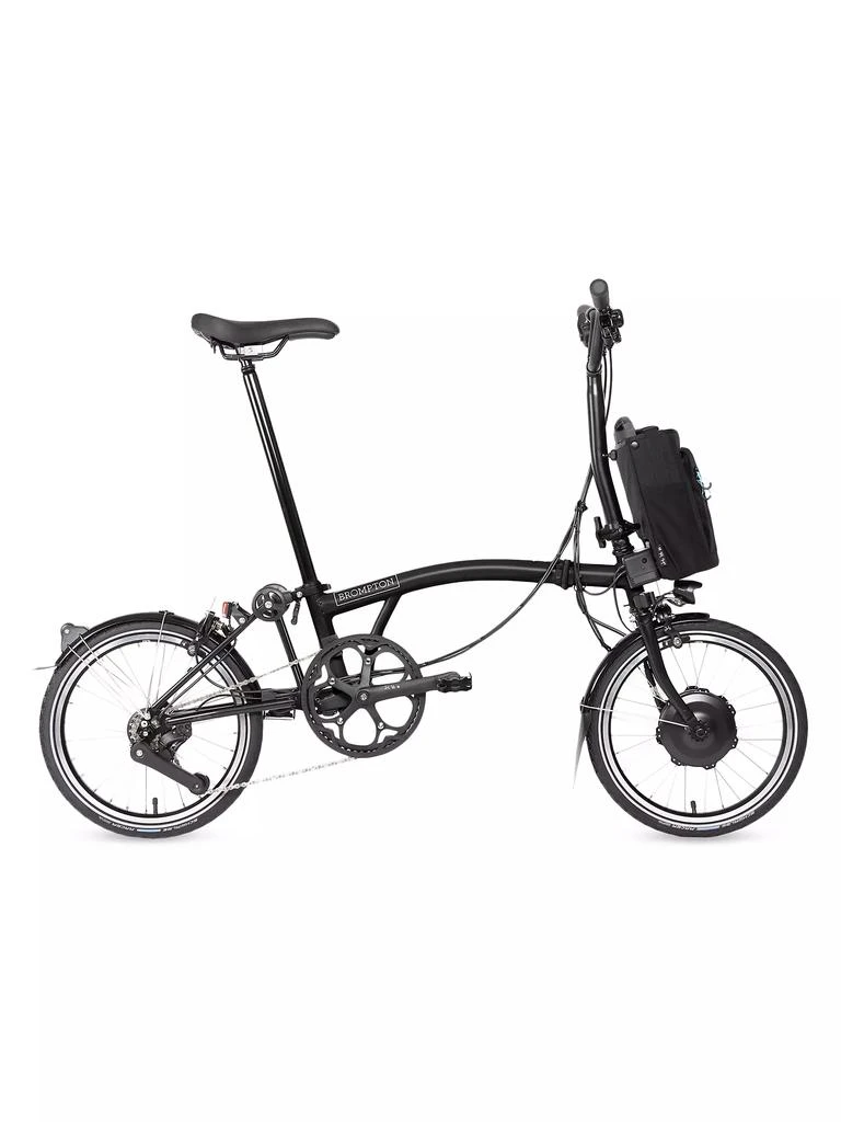 Brompton Bikes Electric C Line 12 Speed Mid Handlebar Folding Bike 3